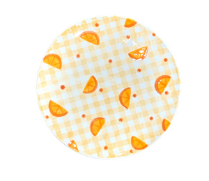 Naperville Oranges Plate