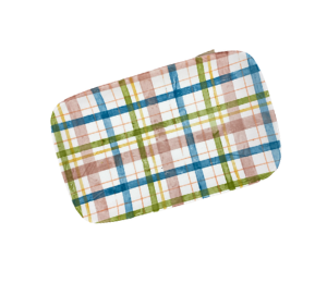 Naperville Fall Plaid Plate