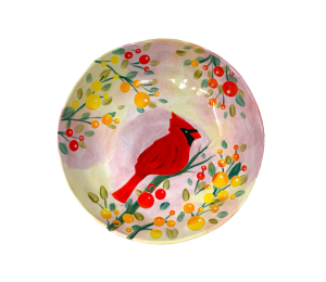 Naperville Cardinal Plate