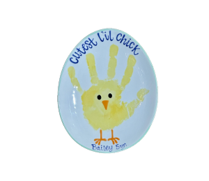 Naperville Little Chick Egg Plate