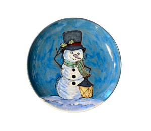 Naperville Rustic Glazed Snowman