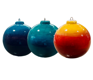 Naperville Jewel Toned Ombre Ornament