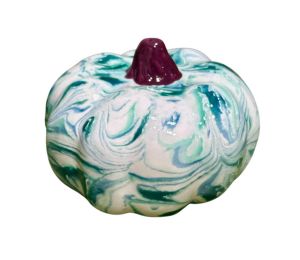 Naperville Teal Shaving Cream Pumpkin